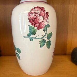 ‘Strasbourg Flowers’ Tiffany Floral Ceramic Vase - Discontinued